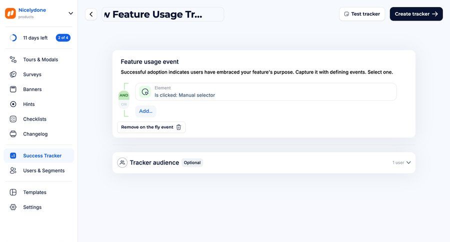 Jimo
			events configuration form sidebar setup changelog contextual help ui page example