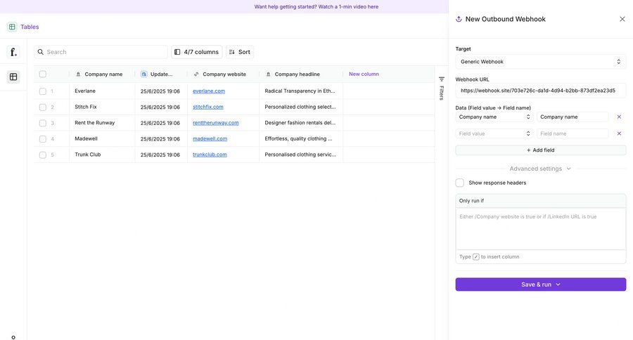 Freckle
			 modal screen data management configuration e-commerce grid form automation conditional logic data mapping sidebar create table configuration screen ui page example