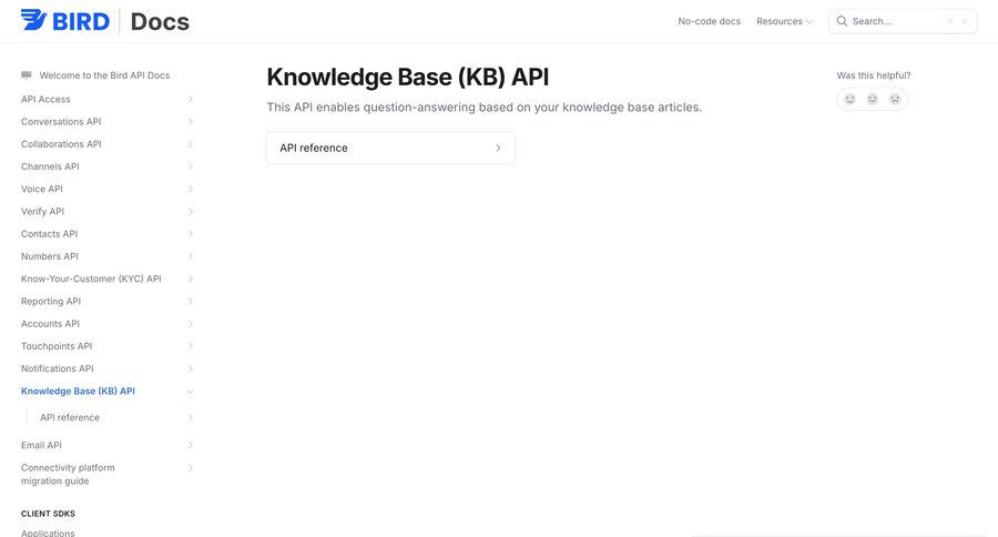Bird
				list ui page example