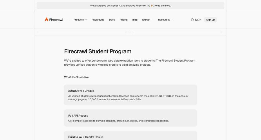 Firecrawl
				feature ui page example