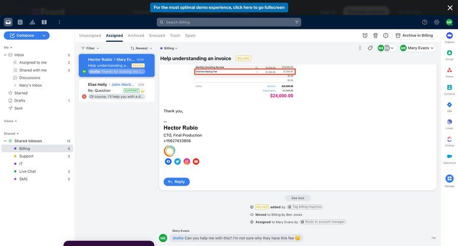 Front
			 tutorial guide guided tour conversational ui page example