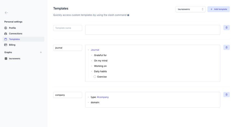 Reflect
			 configuration settings sidebar navigation onboarding form templates full-screen layout template selection template creation ui page example