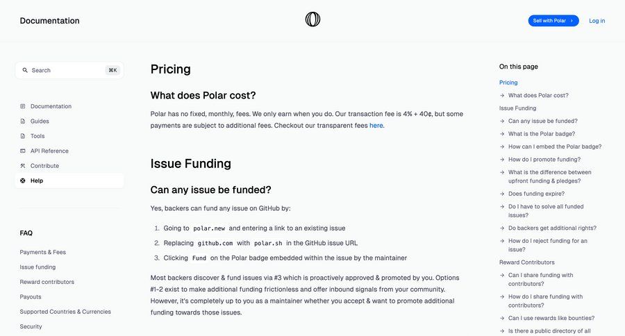 Polar
			 doc documentation docs transaction history search suggestions suggestion prompt completion ui page example