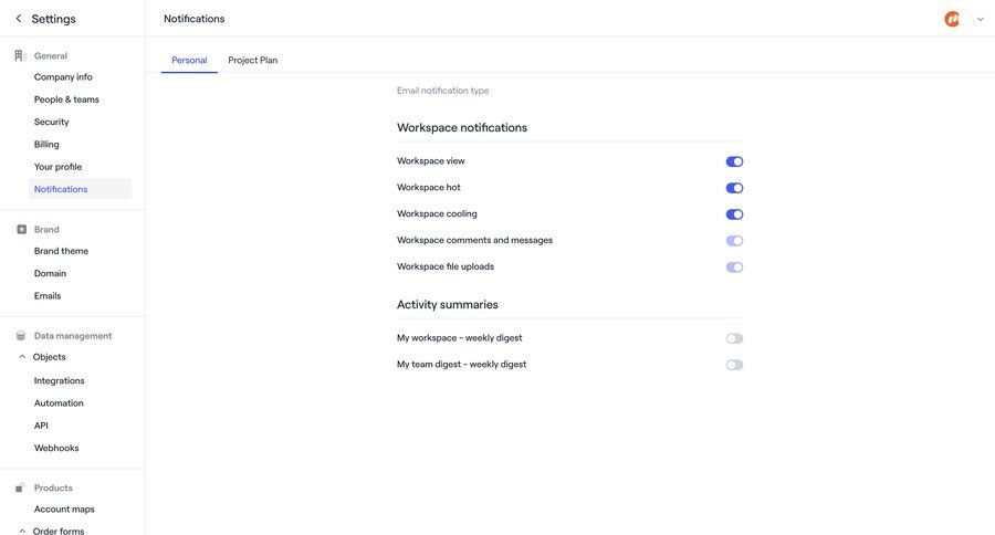 Dock
			settings notification settings modern navigation bar sidebar data management sidebar navigation configuration notification settings ui page example