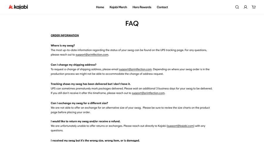 Kajabi
			 alternatives not found page not found order tracking ui page example