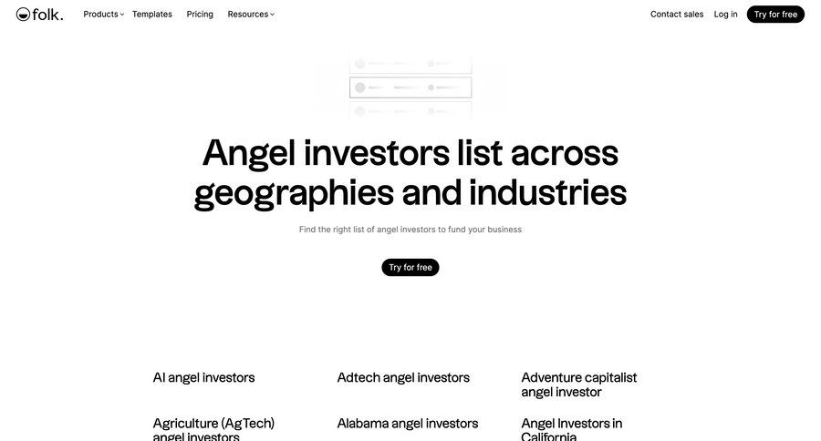 Folk
				list page example