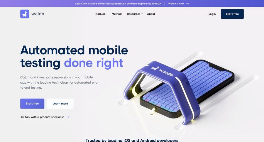 Waldo
				 page example