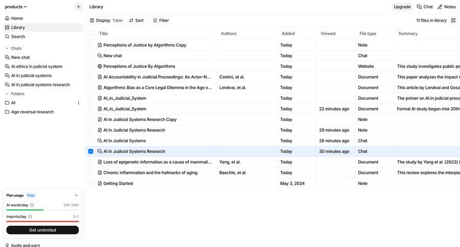 Anara
				list ui page example