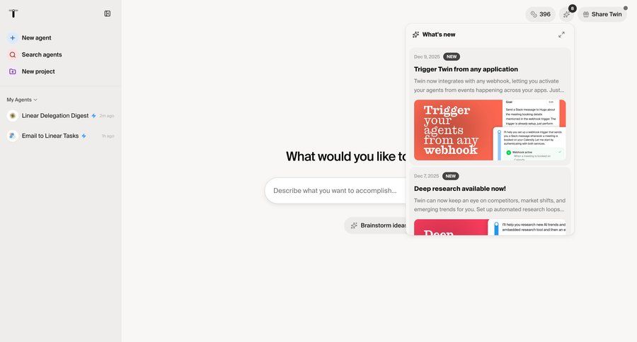 Twin
				create ui page example