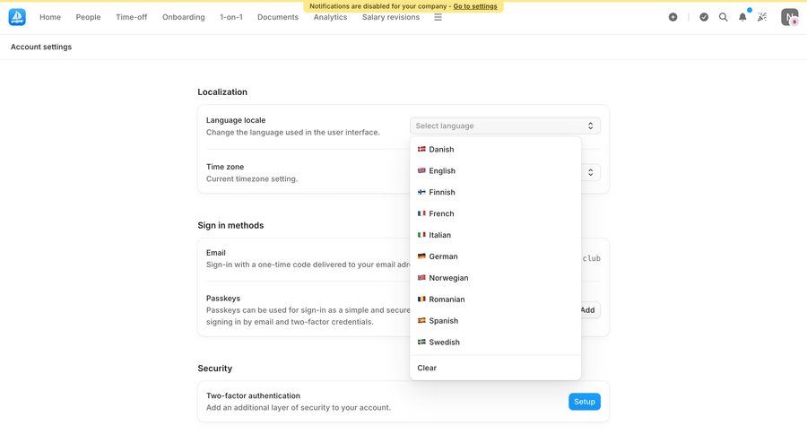 Aboard
			settings language settings account settings security settings user profile account settings ui page example