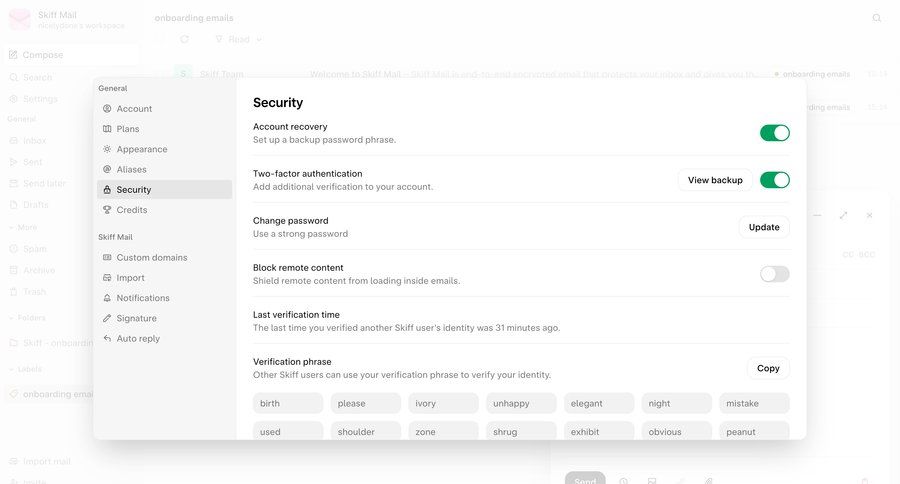 Skiff
			         ux ui design