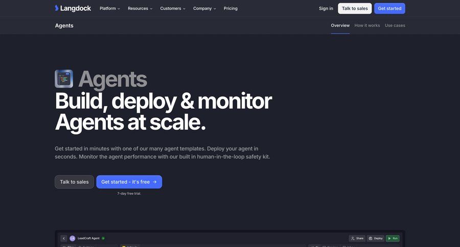 Langdock
			 user role deploy global search ui page example