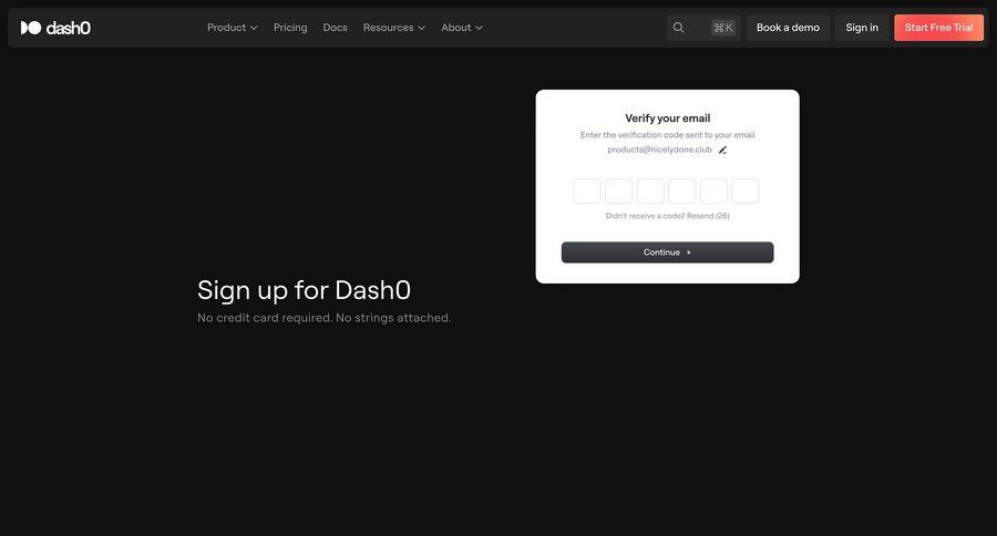Dash0
			      ux ui design