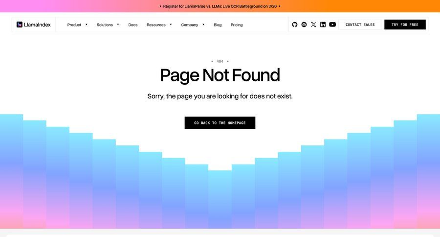 Llamaindex
				404 ui page example