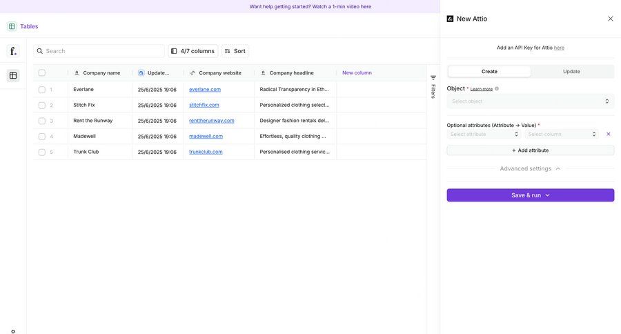 Freckle
			 modal screen data management configuration e-commerce grid form data mapping integration setup data display data entry table ui page example