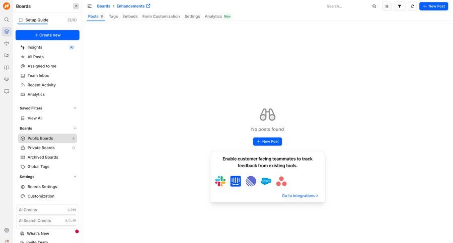 FeatureOS
			 content management collaboration team collaboration dashboard sidebar navigation onboarding integration setup sidebar integration ui page example