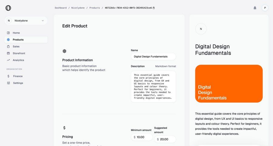 Polar
			 e-commerce sidebar navigation form sidebar upload media dashboard layouts edit mode ui page example