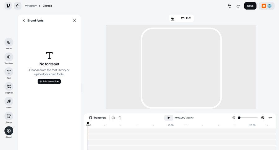 Vimeo
			 sidebar navigation grid editor full-screen layout typography ui page example