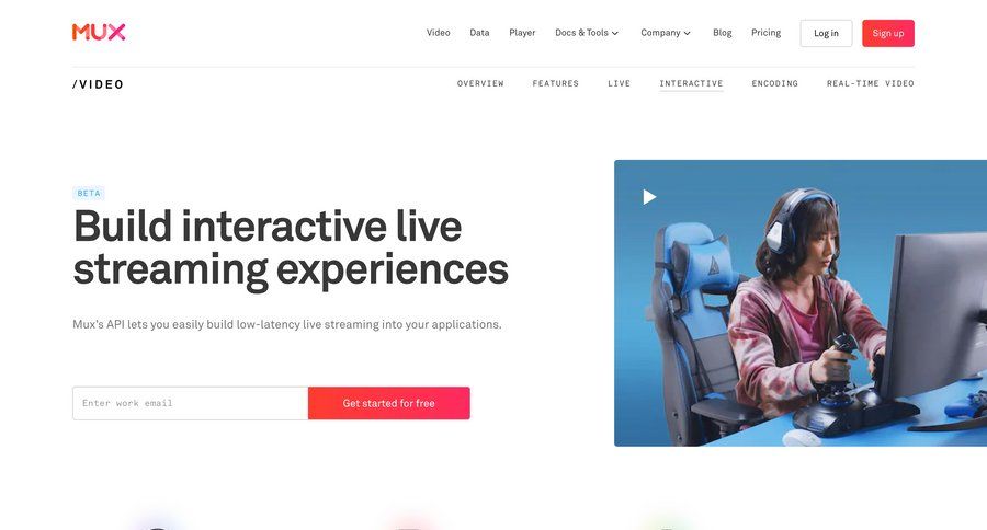 Mux
			   ux ui design