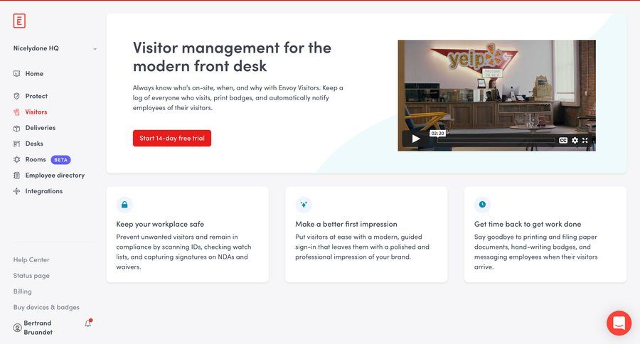 Envoy
				empty state page example