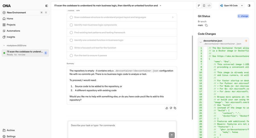 Ona
				settings ui page example
