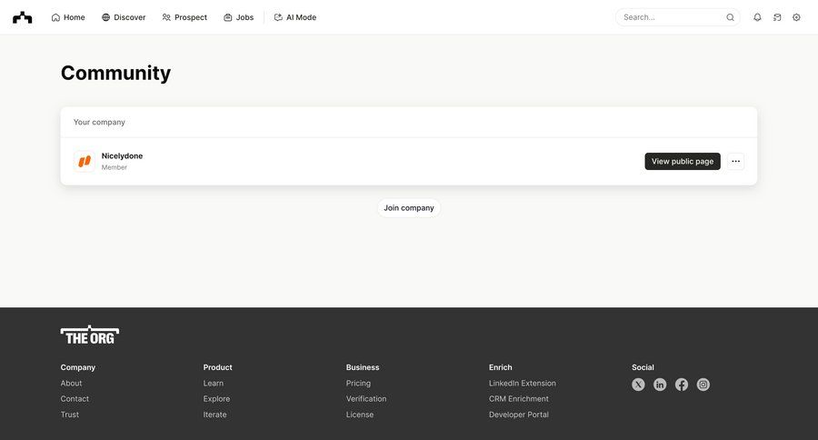 The org
				list ui page example