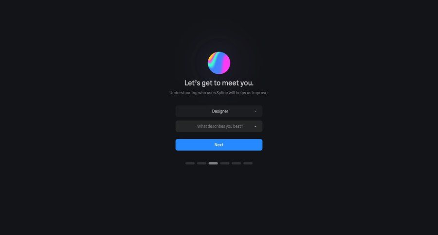Spline
			    ux ui design