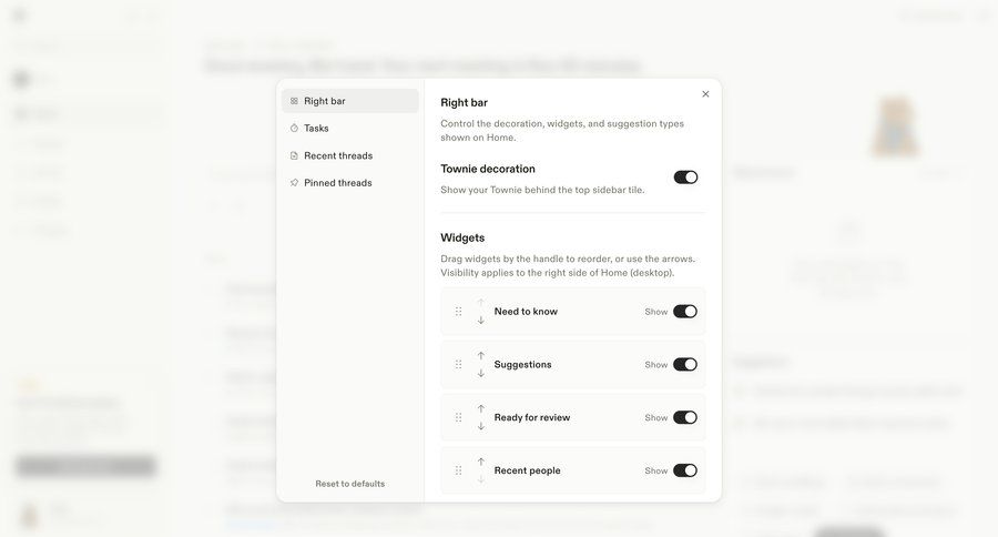 Town
				settings ui page example