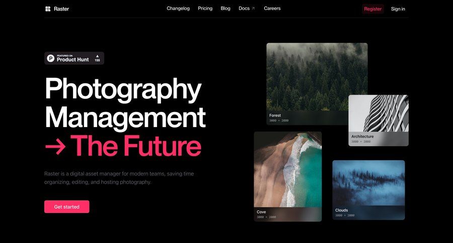 Raster
				 page example