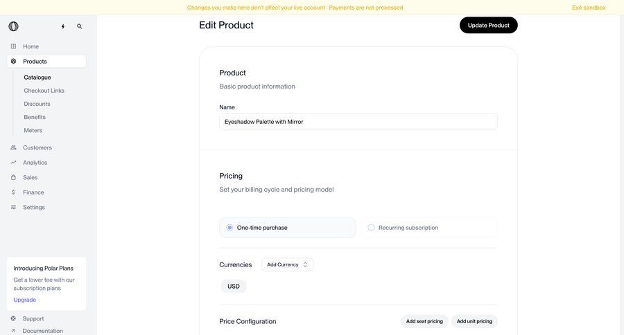 Polar
			edit form layout ui page example