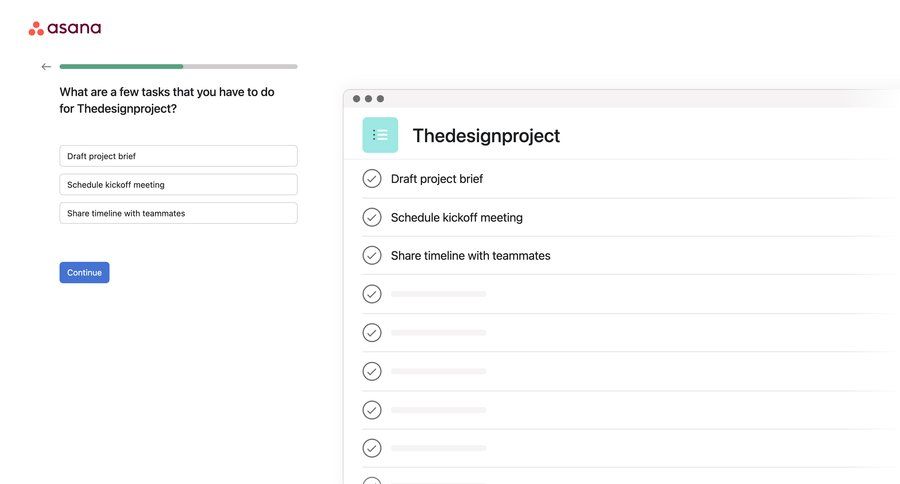 Asana
			         ux ui design