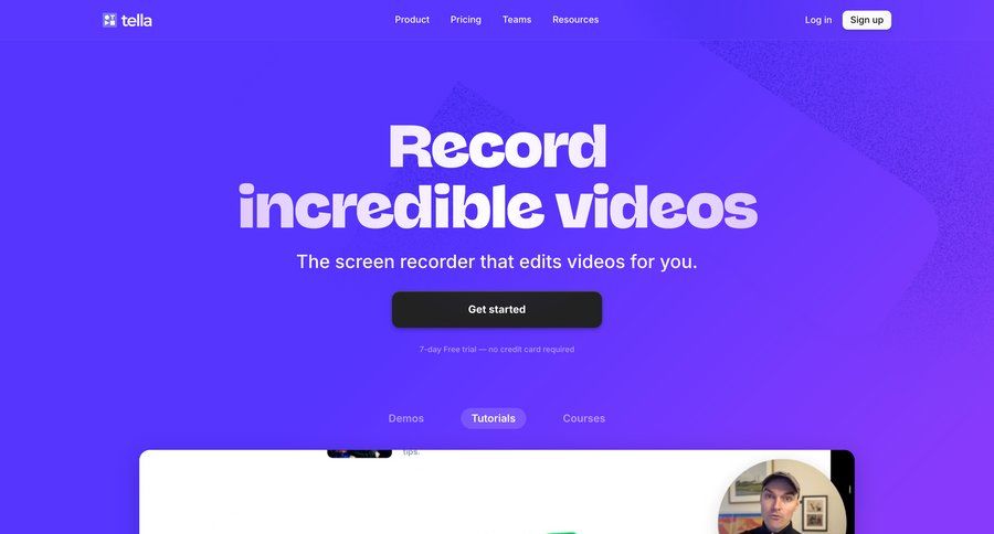 Tella
			    ux ui design
