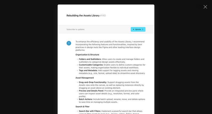 Instant
			 information page detail view info view assets quick actions ui page example