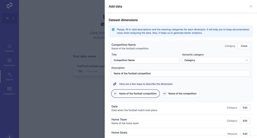 BinarBase
			 form data management data analytics data analysis data import modal screen ai suggestions ui page example