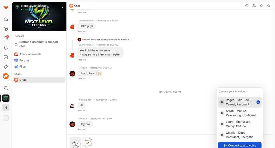 Whop
				settings ui page example