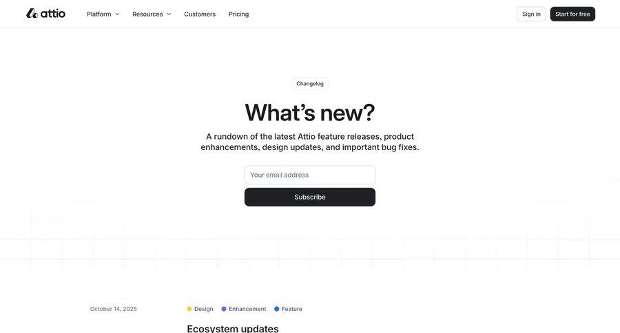 Attio
				list ui page example