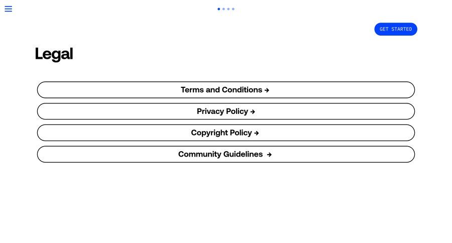 Universe
				legal ui page example
