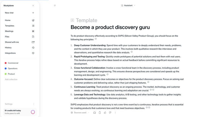 Sana
			 collaboration settings team collaboration sidebar navigation user research data analysis product discovery sidebar editorial blog post news article article feature article blog templates news feed ui page example