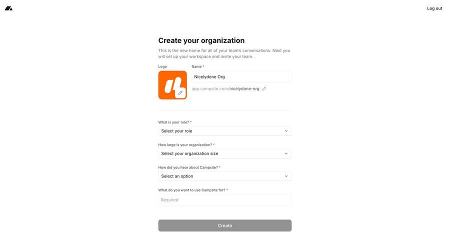 Campsite
				create page example