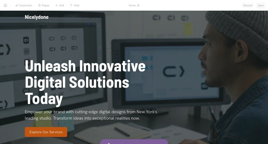 Durable
				information state ui page example