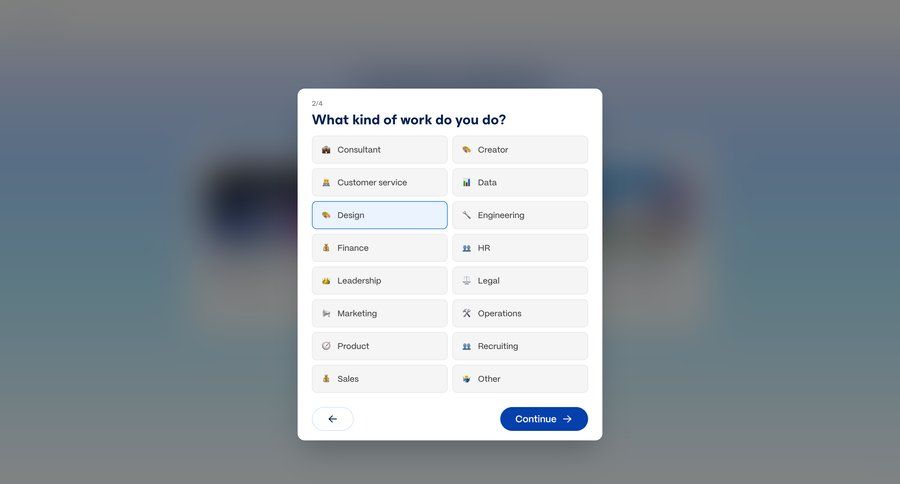Gamma
			 grid onboarding form confirmation career job ui page example