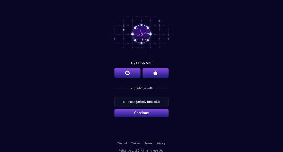 Reflect
			         ux ui design