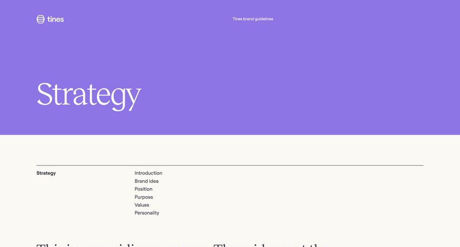 Tines
			 features not found page not found quick keys ui page example
