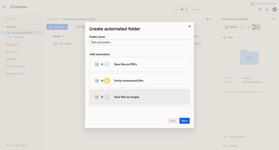 Dropbox
			      ux ui design