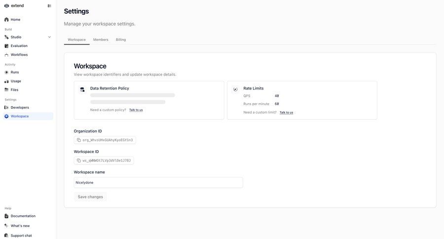 Extend
			settings account settings workspace settings workspace settings ui page example
