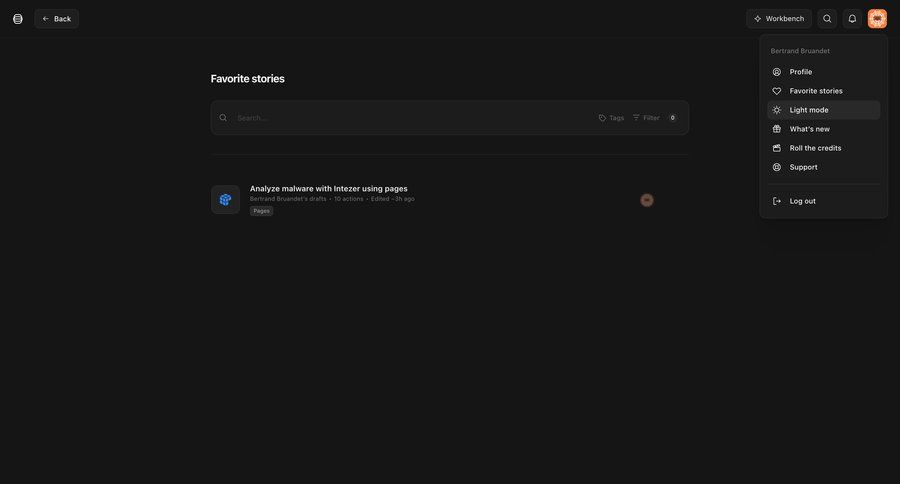 Tines
			 content management user management content discovery dark theme dropdown filters sidebar user profile user navigation menu menu search bar search menu ui page example