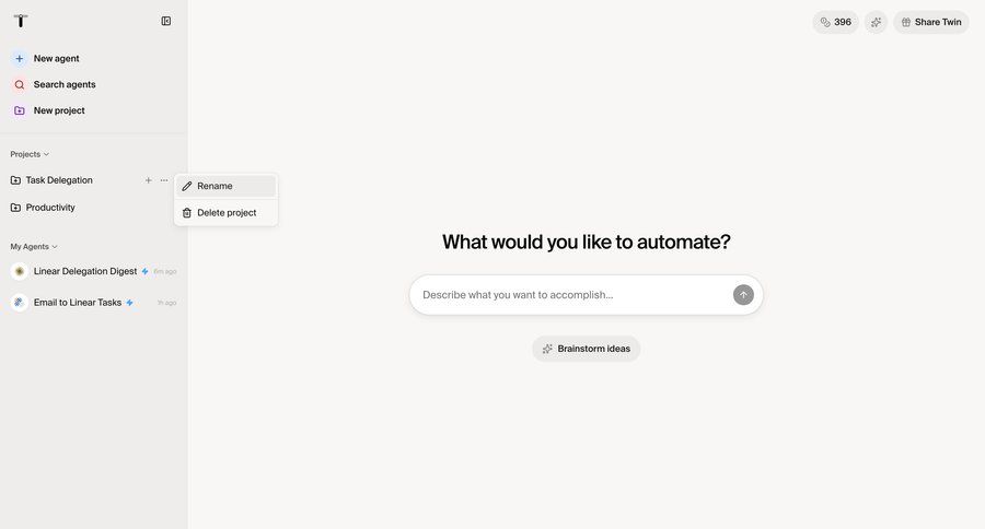 Twin
				create ui page example