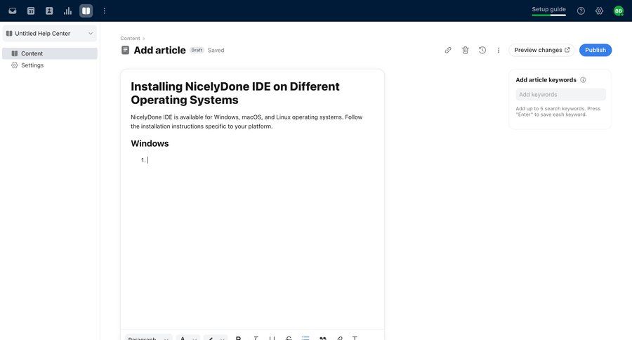 Front
			 content management sidebar navigation grid full-screen layout content management system sidebar create generate documentation ui page example