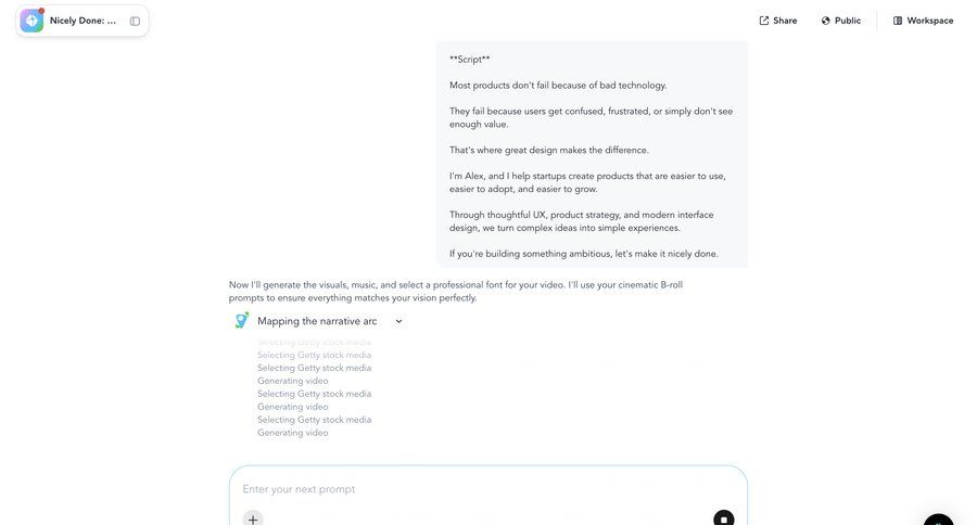 HeyGen
			history artificial intelligence conversational ui ui page example