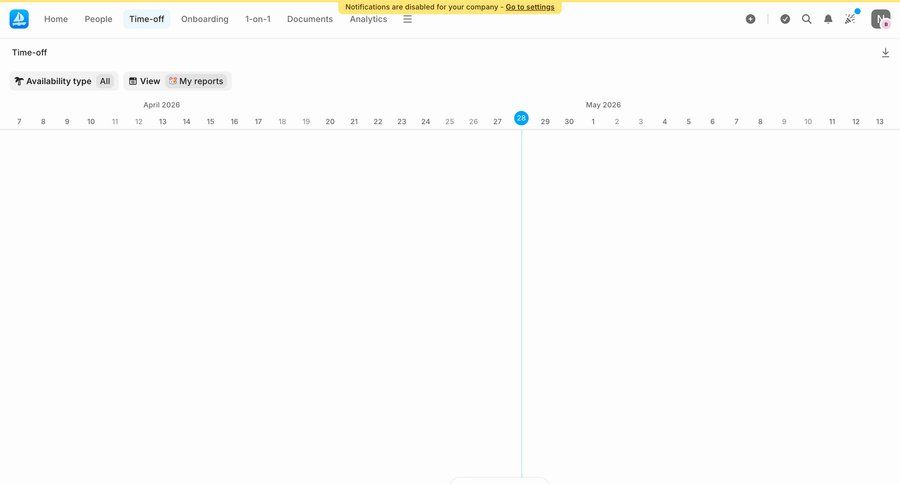 Aboard
			list calendars team timeline view ui page example